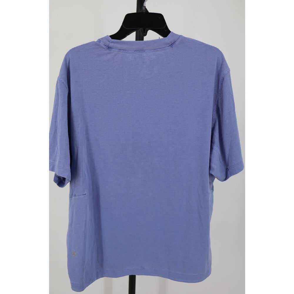 NEW Lululemon EasySet Training T Shirt Men's Purple Crew Short Sleeve Size S - Picture 3 of 6